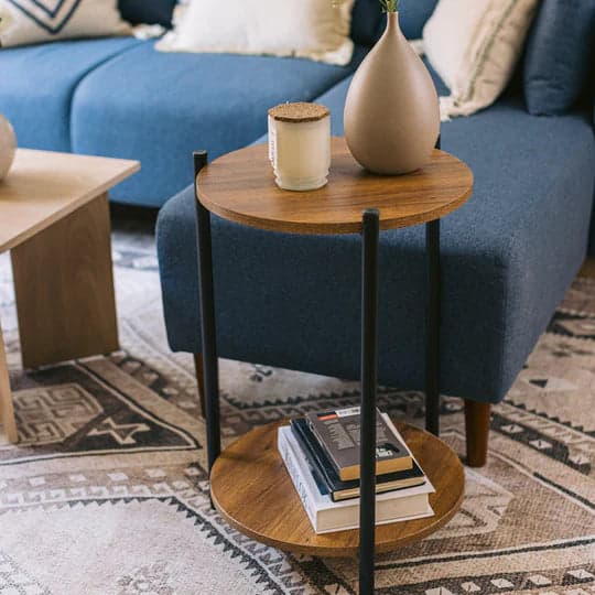 طاولة جانبية - زان دافئ قطن THR-0236 3